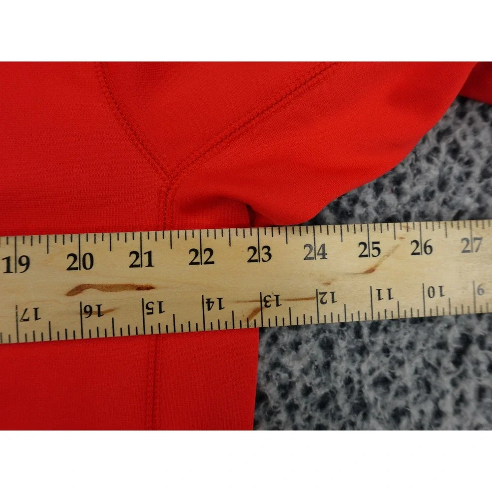 Nike Therma-FIT Full Zip Hoodie Mens Medium Red Fleece Sweatshirt‎ Training